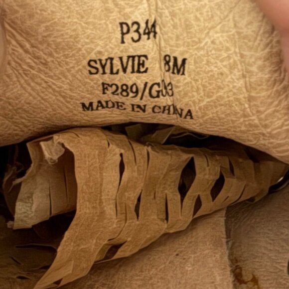 Coach Brown Tan "Slyvie" Tennis Shoes Womens 8 - Picture 7 of 7